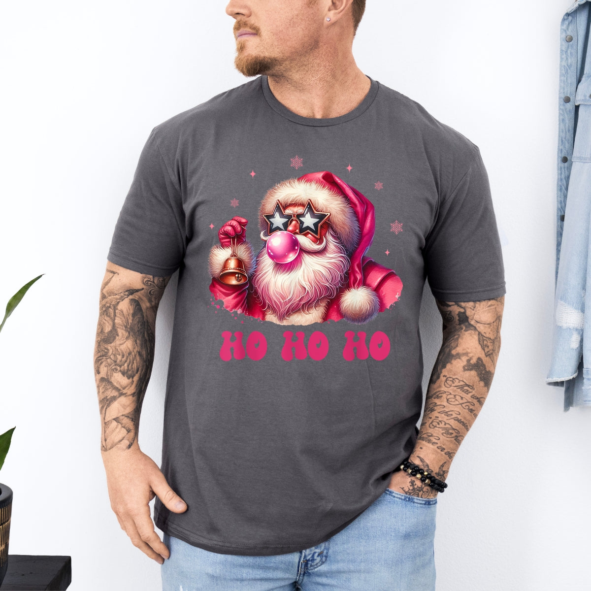 Ho Ho Ho Funny Santa Christmas T-Shirt