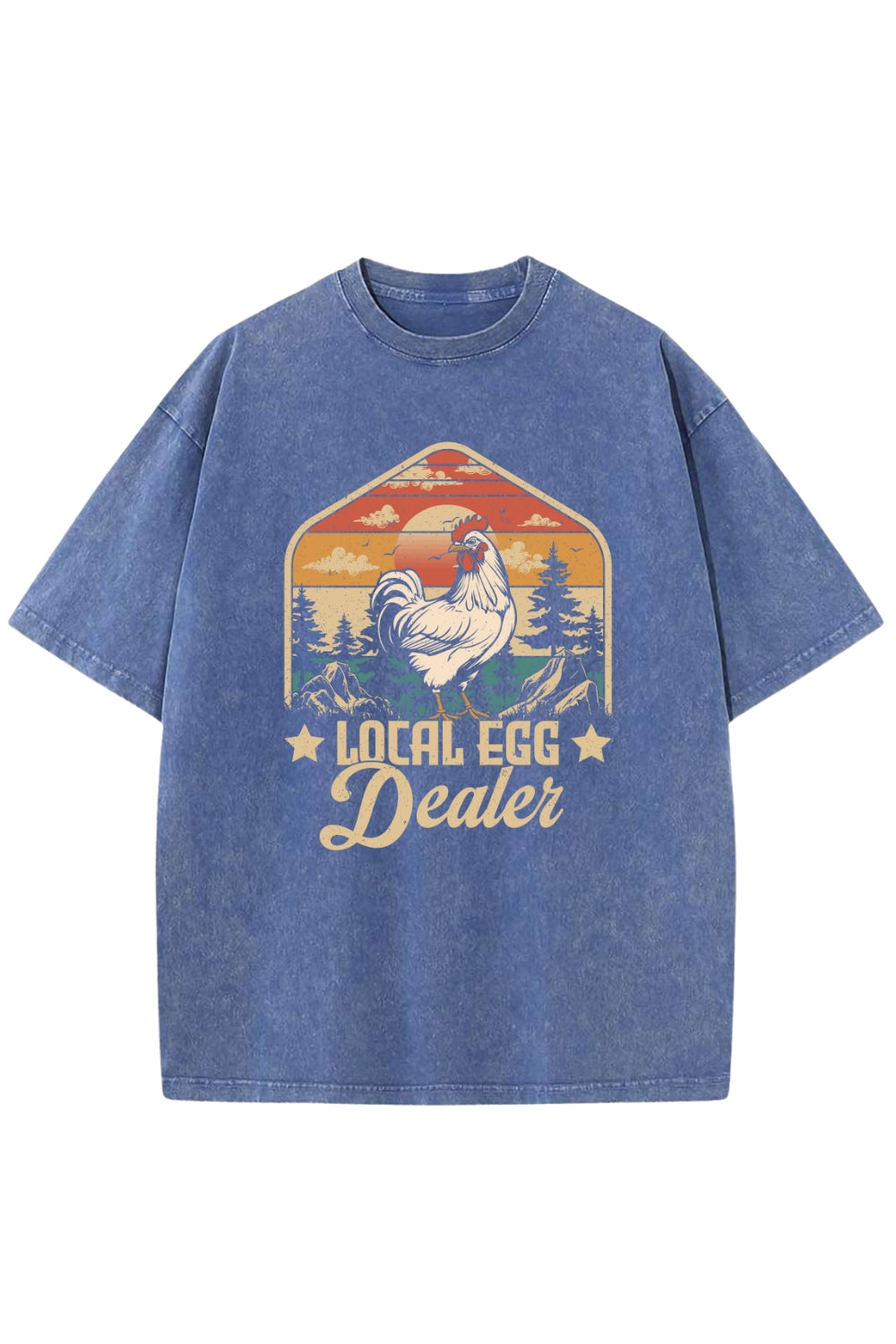 Funny Local Egg Dealer Washed T-Shirt