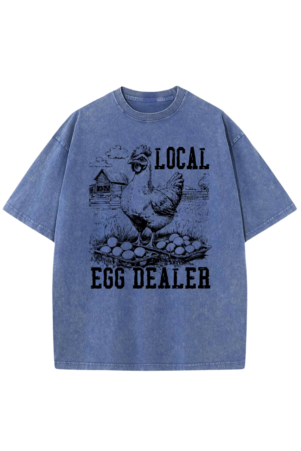 Local Egg Dealer Washed T-Shirt