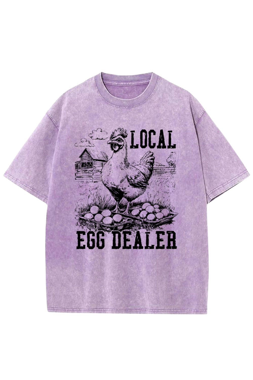 Local Egg Dealer Washed T-Shirt